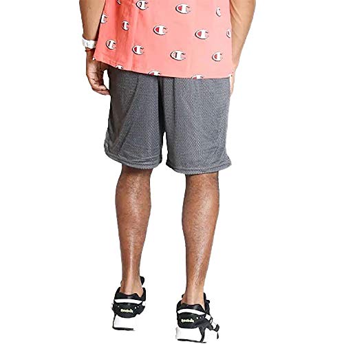 Champion Men's Long Mesh Short with Pockets Navy