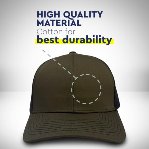 Custom Mesh Cap Hat Embroidered Gator Florida Swamp Trucker Hats for Men & Women Cotton