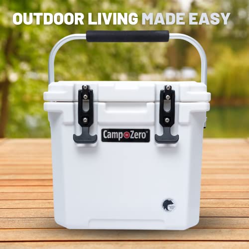 CAMP-ZERO 12L-12.6 Quart Portable Hard Cooler Ice Chest, Perfect for Drinks, Lunch, Beach, Picnics, Boating, Camping and T...