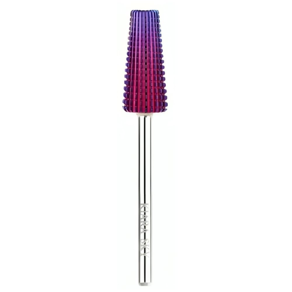 Kiara Sky Purple Drill Bits for E-File Nail Drill (5-in-1 Medium)