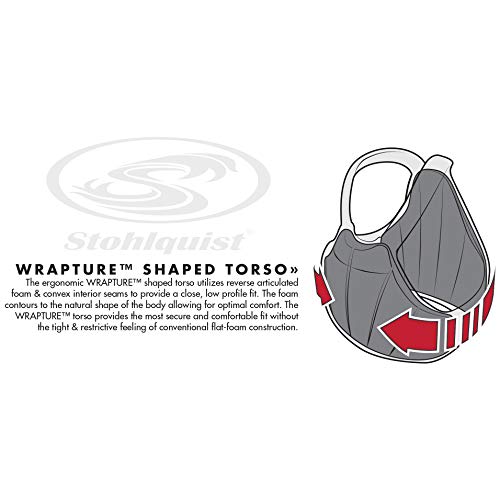 Stohlquist Men's Ebb Lifejacket (PFD)-Red-S/M