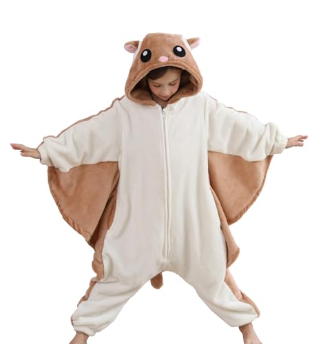 ATOZ Onesie for Kids, Animal Pajamas Halloween Cosplay Costume for Girls Boys