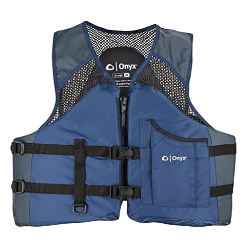 Onyx Mesh Classic Sport USCG Approved Life Jacket for Boating, Fishing, Hunting