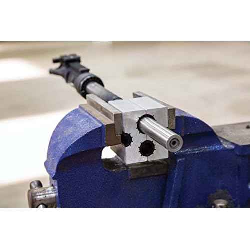 Wheeler Universal Barrel Clamp Constructed from Aircraft Grade Aluminum with Non-Marring Surface for Firearms and Gunsmithing, Silver