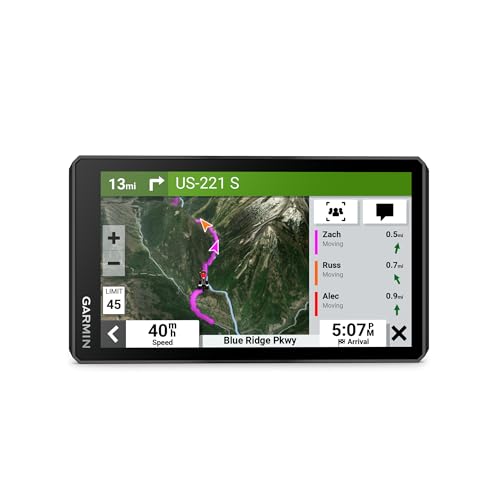 Garmin zūmo® XT2 All-Terrain Motorcycle Navigator, Ultrabright 6" Sunlight Readable Display, Visual Route Planner, and Rid...