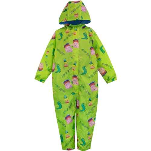 Peppa Pig Rain Suit | George Pig Waterproof Coverall for Toddler