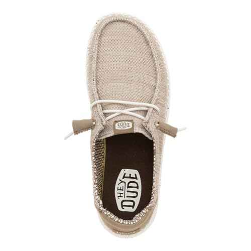 HEYDUDE Wendy Stretch Sox, Women¡¯s Shoes, Women¡¯s Slip-on Loafers, Comfortable & Light-Weight