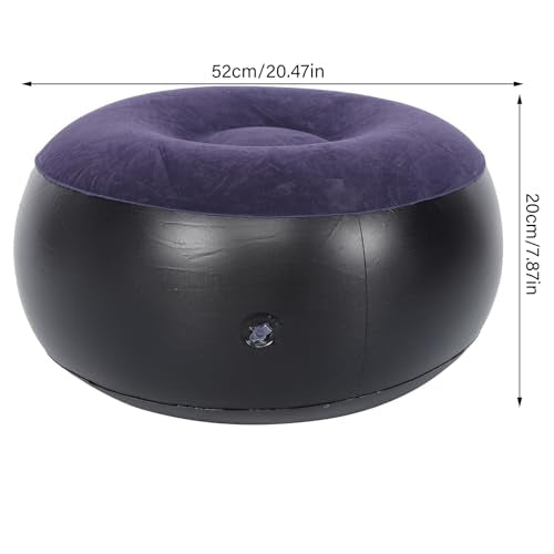 Inflatable Lounge Chair, Portable Outdoor Camping Chair, Outdoor Inflatable Lazy Sofa Chair, Anti Air Leaking Blow Up Sofa...