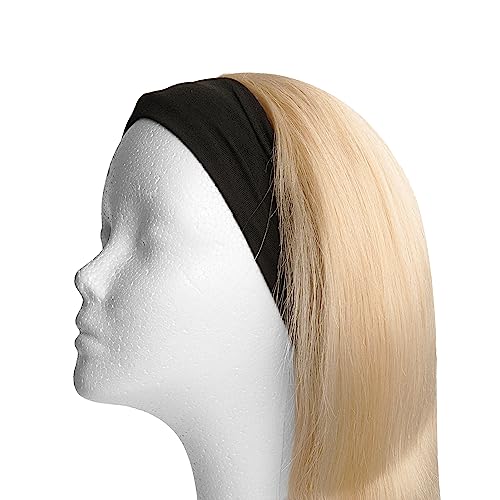 Red by Kiss 2 Pcs 60mm Headbands for Women, Wide Stretchy Elastic Hairband Fashion Workout Yoga Running Sport Hair Accesso...