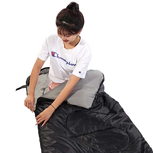 SWTMERRY Sleeping Bag 3 Seasons (Summer, Spring, Fall) Warm & Cool Weather - Lightweight,Waterproof Indoor & Outdoor Use f...