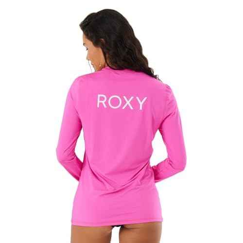Roxy Women's Rashguard ? UPF 50+, Surf, Hiking, Beach Volley, Workout, Yoga, Quick-Dry Swim Shirt