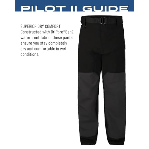 FROGG TOGGS Men's Pilot II Guide Waterproof Breathable Rain Pant