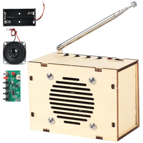 Science Kits for Kids Age 8-12 12-14, STEM Kits for Kids Age 8-10, STEM Toys Build Your Own FM Radio Kit, DIY Electronic S...