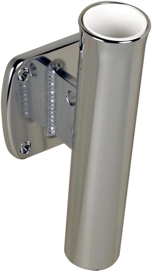 CE Smith - Transom Mount Aluminum Rod Holder - Fishing Rod Holder for Boat Accessories and Fishing Gear