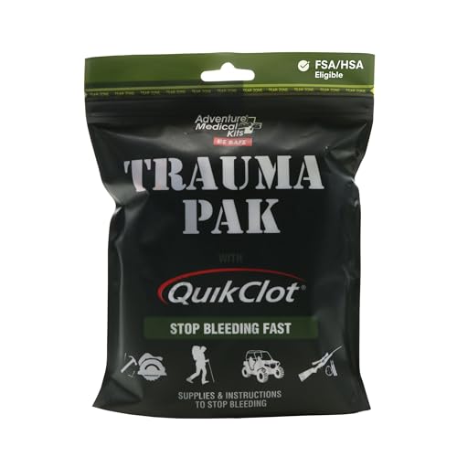 Adventure Medical Kit Trauma Pak First Aid Kit with QuikClot - First Aid Kit for Emergency Supplies, Camping Essentials & ...