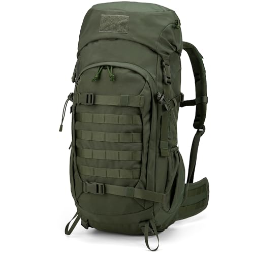 Mardingtop 50L Hiking Backpack,Backpacking Backpack with Rain Cover for Hiking,Backpacking,Rucking,Camping,Survival