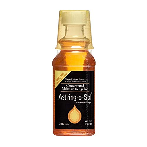Astring-O-Sol Concentrated Mouthwash/Gargle, Original 8 oz (Pack of 4)