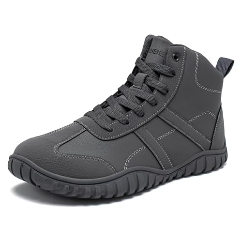 HOBIBEAR Unisex Wide Barefoot Boots for Mens Womens Hiking Outdoor Walking Shoes