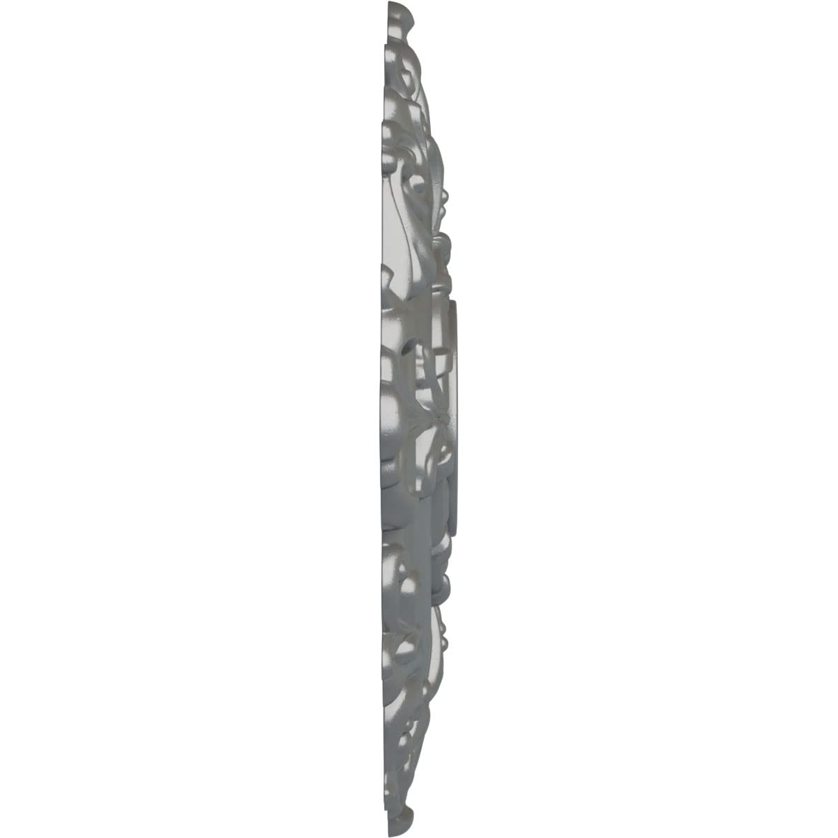 Ekena Millwork Cm18Rlsls Riley Ceiling Medallion, Silver