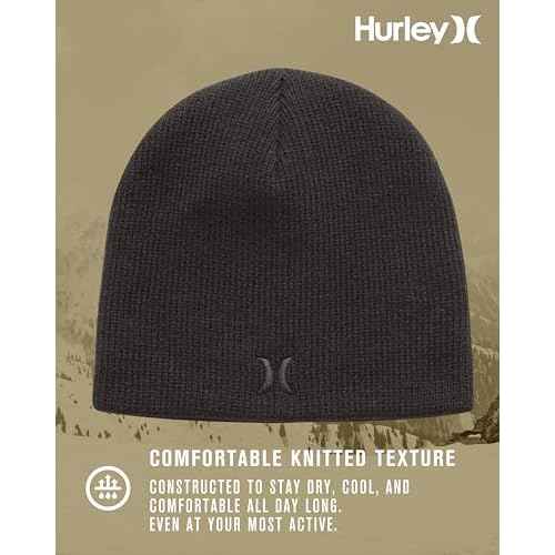 Hurley Men's Winter Hat - Classic Icon Beanie