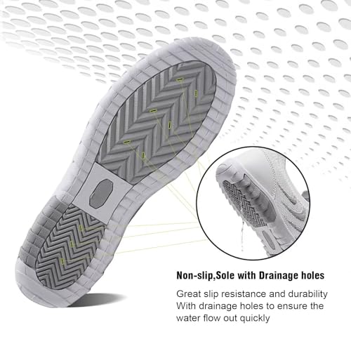 YALOX Water Shoes Men's Women's Swim Shoes Outdoor Beach Barefoot Quick-Dry Aqua Pool Socks Swimming Yoga Surfing Exercise