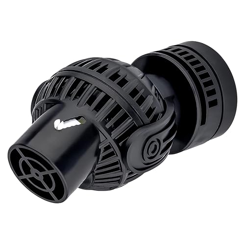 YCTECH Aquarium Wave Maker Pump: 6W 1056GPH 360°Adjustable Power Head Fish Tank Circulation Pump with Magnet Suction Base ...