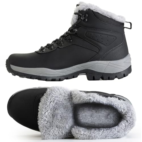 CC-Los Women's Lightweight Waterproof Winter Boots | Urban Hiker Snow Bootie | Size 5.5-10