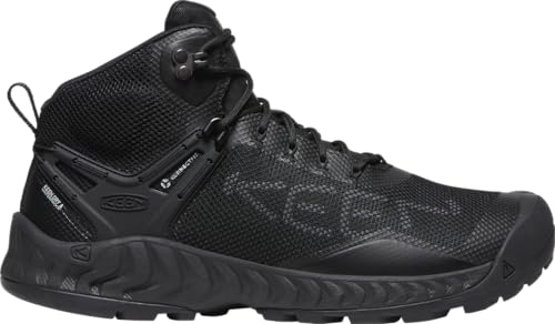 KEEN mens Nxis Evo Mid Height Waterproof Fast Packing