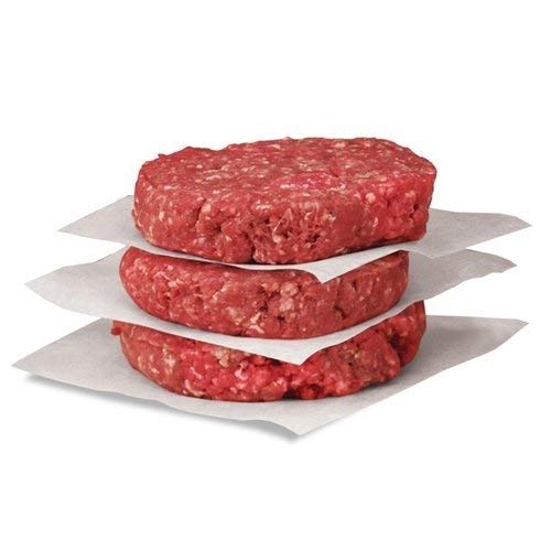 Handy Wacks P-50-X, 5x4-3/4-Inch Hamburger Patty Papers, Disposable Meat Butcher Paper Sheets, 1000-Piece Pack