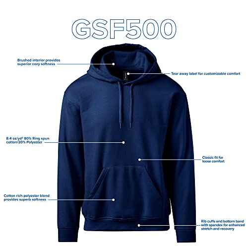 Gildan Adult Softstyle Hoodie Sweatshirt, Style GSF500