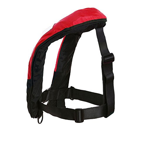 Premium Quality Manual Inflatable Life Jacket Lifejacket PFD Life Vest Highly Visible Inflate Survival Aid Lifesaving PFD New