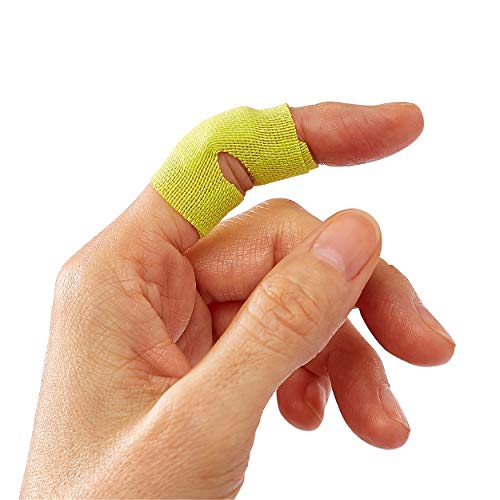 CURAD Performance Series Antibacterial Bandages, Extreme Hold Adhesive Technology, Finger & Knuckle Bandages, Flexible Fab...