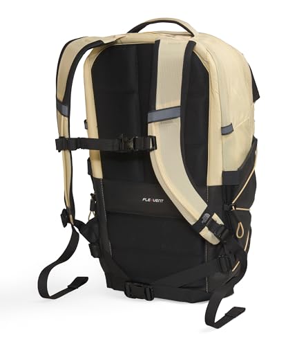 The North Face Borealis Commuter Laptop Backpack - Water Repellent, 16" Laptop Sleeve, Large Main Compartment, Gravel/TNF ...