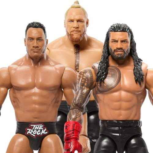 WWE Champions The Rock with Attitude Era Championship Belt 6" Basic Action Figure