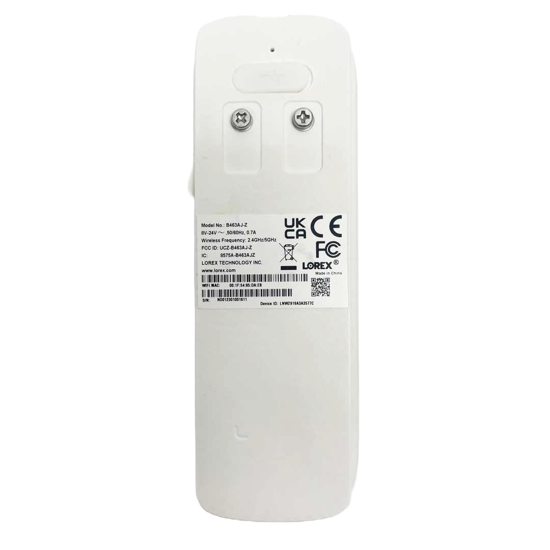 Lorex 2K Wireless WiFi Smart Video Doorbell Camera | No Subscription Fee | 32GB MicroSD Card Included | Smart Security Lighting | Night Vision | Battery-Powered | Motion Detection | White