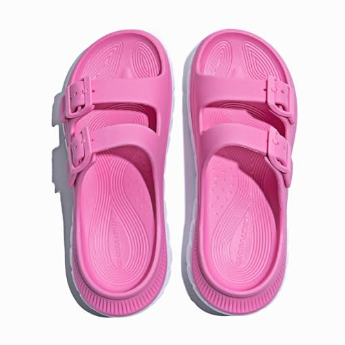 GLOBALWIN Recovery Slides For Women Mia Comfortable Sandals With Arch Support Indoor Outdoor Cloud Slippers Reduce Stress ...