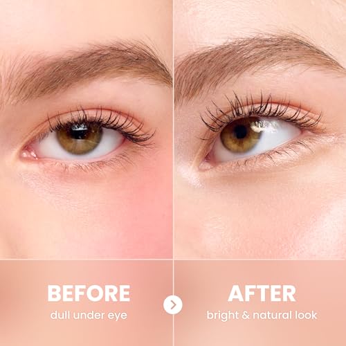 COLORGRAM Under Eye Highlighter Stick 03 Real Tone | Silky-Smooth Long-Lasting Highlighter & Contouring Stick for Smudge-P...