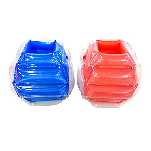 BANZAI: Bump N' Bounce Body Bumpers, A Game of Bumping & Bopping, 2 Bumpers Included in Red & Blue, Fun & Safe Cushion Inf...