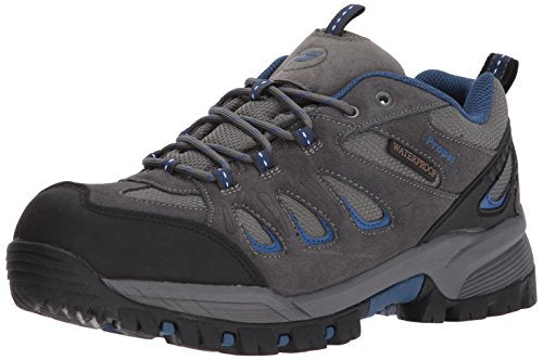 Propet Mens Ridge Walker Low Hiking Hiking Sneakers Shoes - Grey