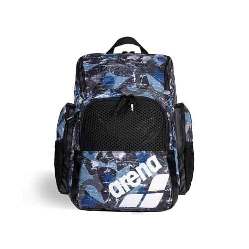 ARENA One Go Backpack Swimming Athlete Sports Gym Rucksack Multisport Daypack Medium Size Training Gear Equipment Swim Bag for Men and Women, 35 Liters, Scratched