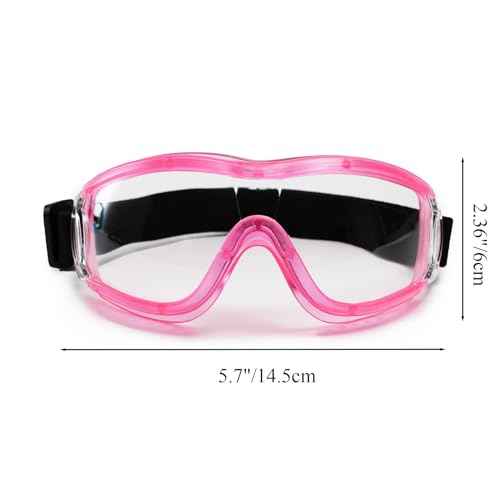 Kids Anti-fog Safety Goggles, Kids Lab Goggles, Adjustable, Compatible with Nerf Gun