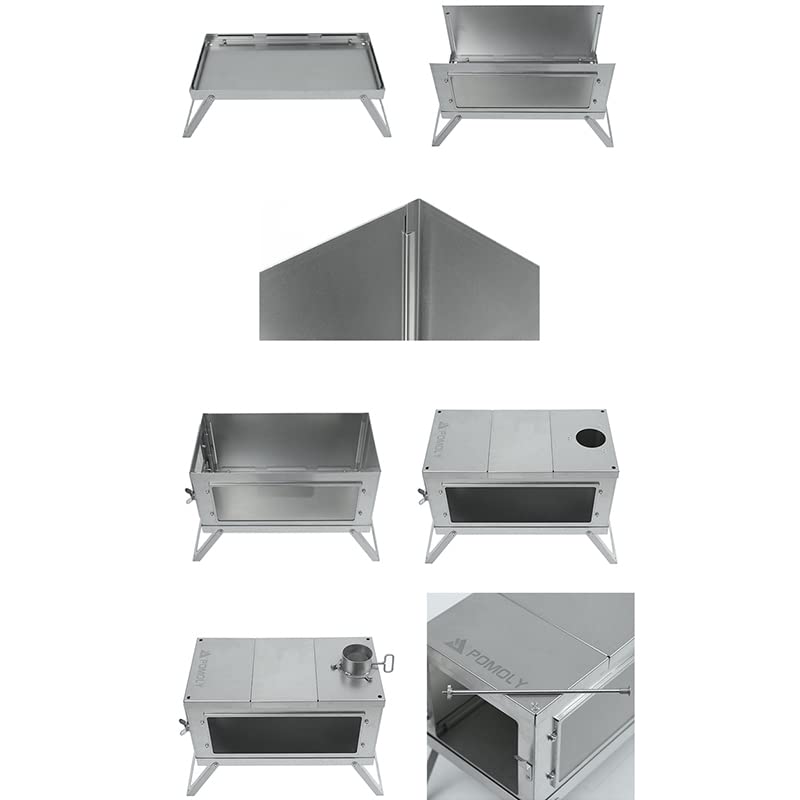 Timber Lite | Ultralight Titanium Tent Stove for Hot Tent and Camping