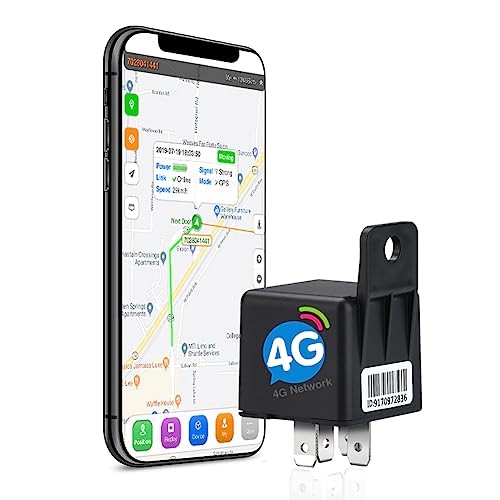 SinoTrack 4G GPS Tracker for Vehicles,Vehicle Device Locator Car Relay Tracker Real Time ST-907L Hidden Location Device wi...