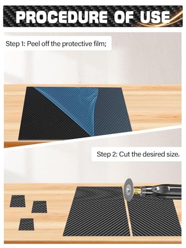 100% 3K Carbon Fiber Sheet Lanstics Carbon Fiber Plate Carbon Fiber Laminate Plate Plain Weave Panel Sheet 2MM Thickness G...