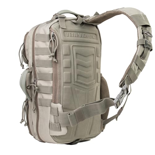 3VGEAR Outlaw II Gear Slinger Urban Sling Pack - 24L MOLLE Tactical Sling Bag Backpack with Hidden Pocket, Laptop Sleeve