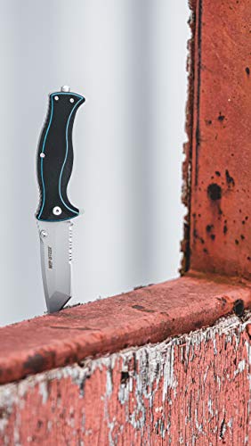 Smith & Wesson M&P Officer 7.25in High Carbon S.S. Ultra Glide Folding Knife with 3.25in Tanto Blade and G10 Handle for Ou...