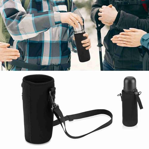 Neoprene Water Bottle Carrying Bag, Adjustable Strap, Outdoor Activities Hiking Camping Fishing Picnic Travel, Different (...