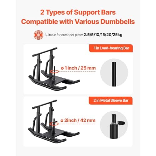 VEVOR Weight Sled, Steel Power Sled, Fitness Training Sleds for Athletic Exercise Speed Improvement, Workout Equipment with Adjustable Height Handle, Compatible with 1/2 in Weight Plates