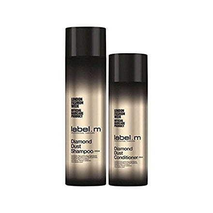 Label.M Diamond Dust Shampoo and Conditioner Bundle, 250 ML Shampoo, 200 ML Conditioner