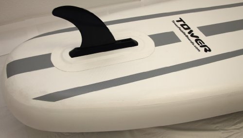 Tower Xplorer Inflatable 14' Stand Up Paddle Board - (8 Inches Thick) - Universal SUP Wide Stance - Premium SUP Bundle (Pu...